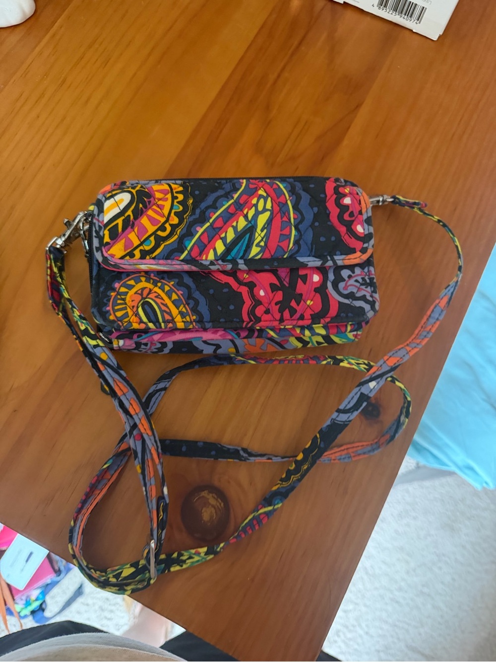 Vera Bradley Colorful Paisley Crossbody Bag - Multi
